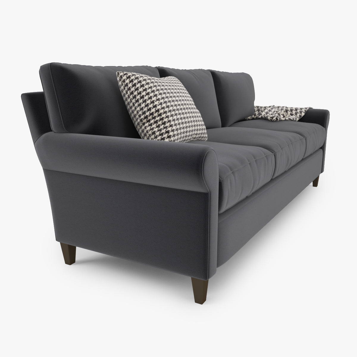 Crate and Barrel Montclair 3 Seat Sofa 3D Model