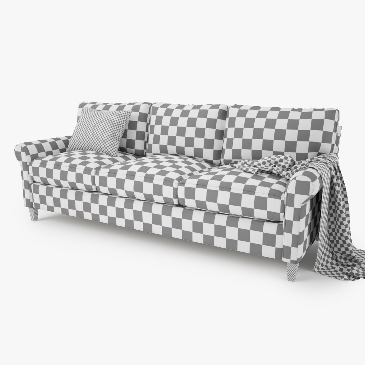 Crate and Barrel Montclair Sofa Collection 3D Model
