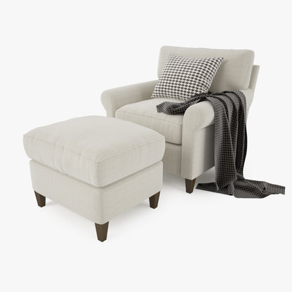 Crate and Barrel Montclair Sofa Collection 3D Model