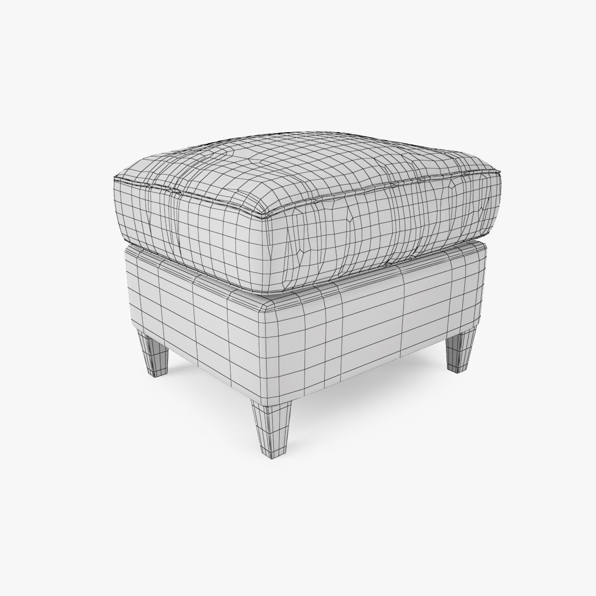 Crate and Barrel Montclair Sofa Collection 3D Model