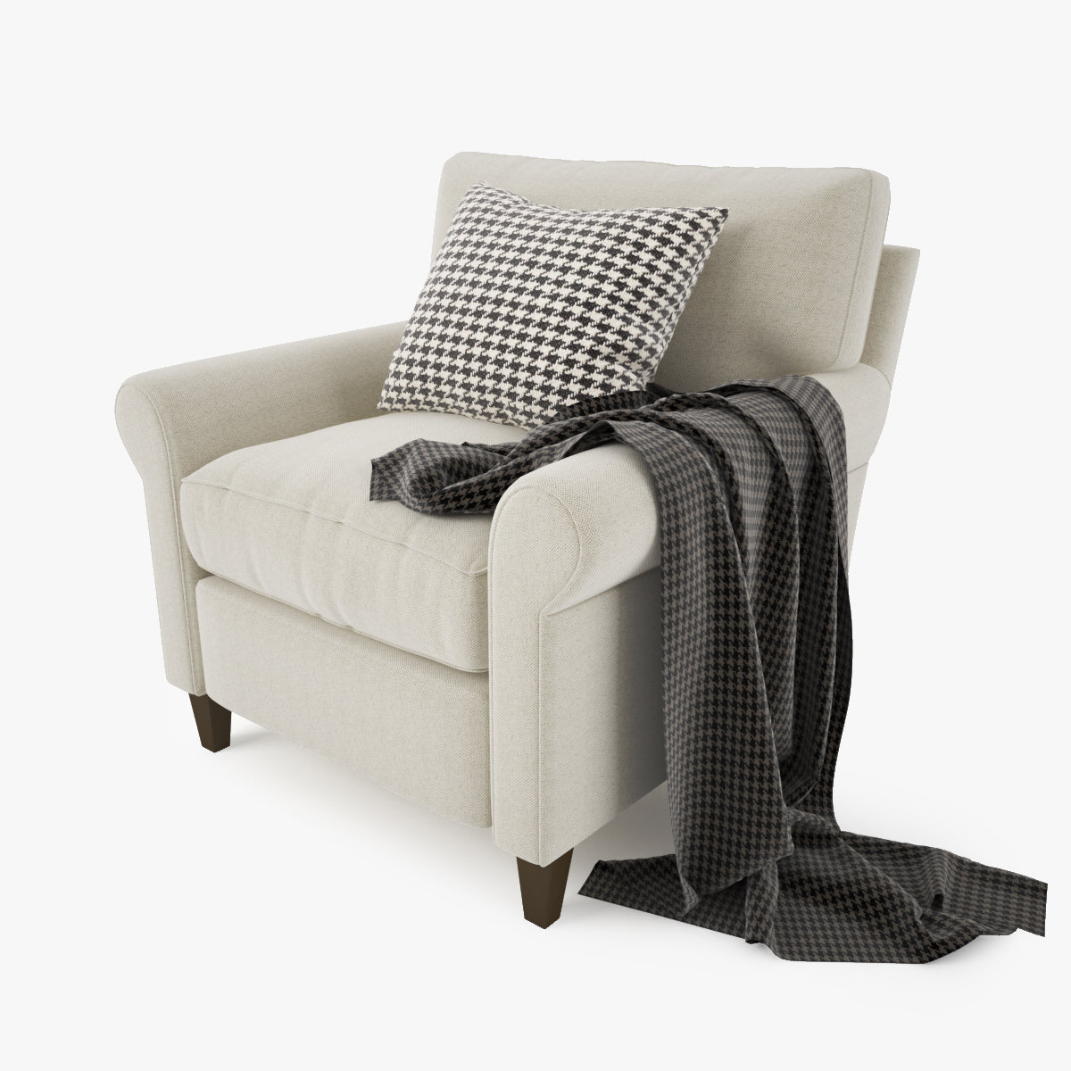 Crate and Barrel Montclair Sofa Collection 3D Model