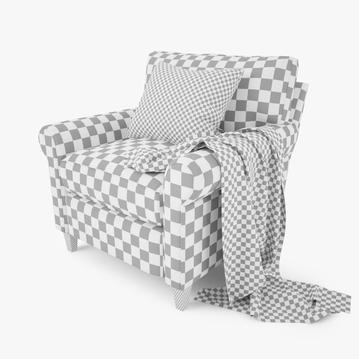 Crate and Barrel Montclair Sofa Collection 3D Model