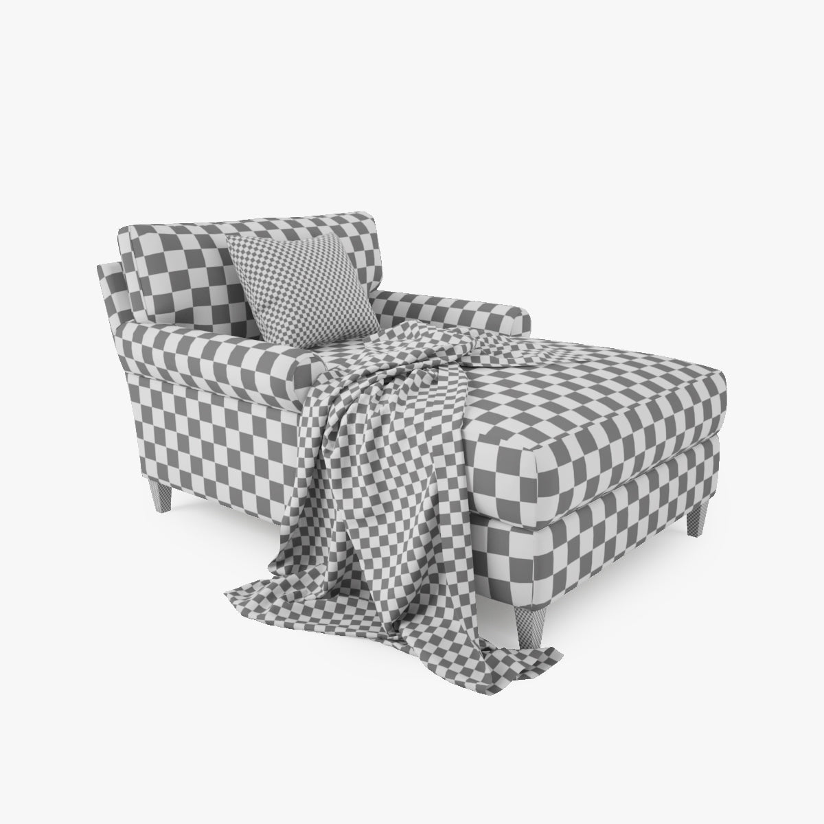 Crate and Barrel Montclair Sofa Collection 3D Model