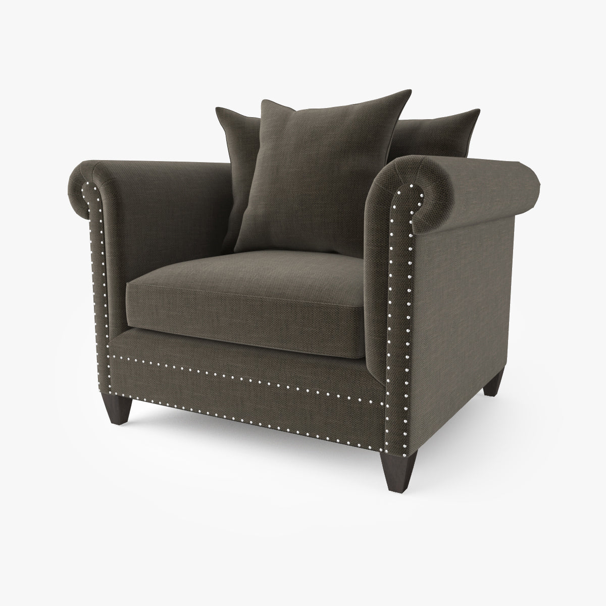 Crate and Barrel Durham Chair 3D Model