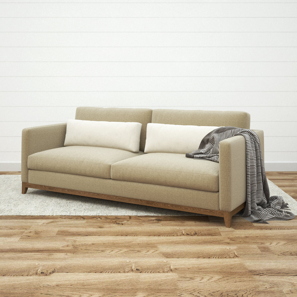 Crate and Barrel Taraval 2 Seat Sofa 3D Model