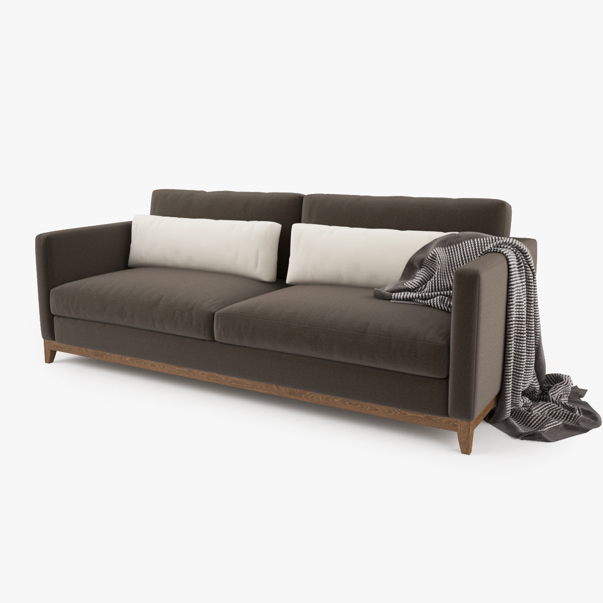 Crate and Barrel Taraval 2 Seat Sofa 3D Model