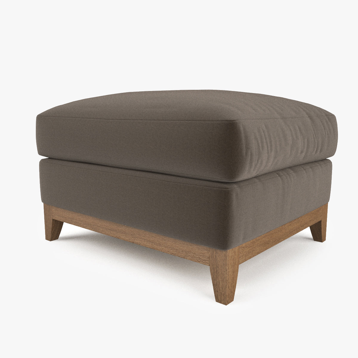 FREE Crate and Barrel Taraval Ottoman 3D Model