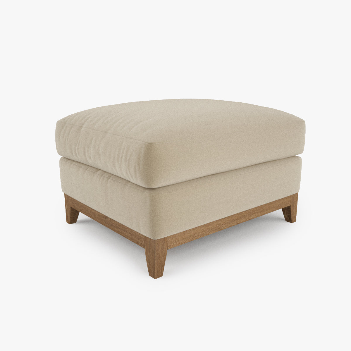 FREE Crate and Barrel Taraval Ottoman 3D Model