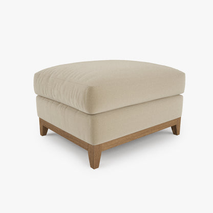 FREE Crate and Barrel Taraval Ottoman 3D Model