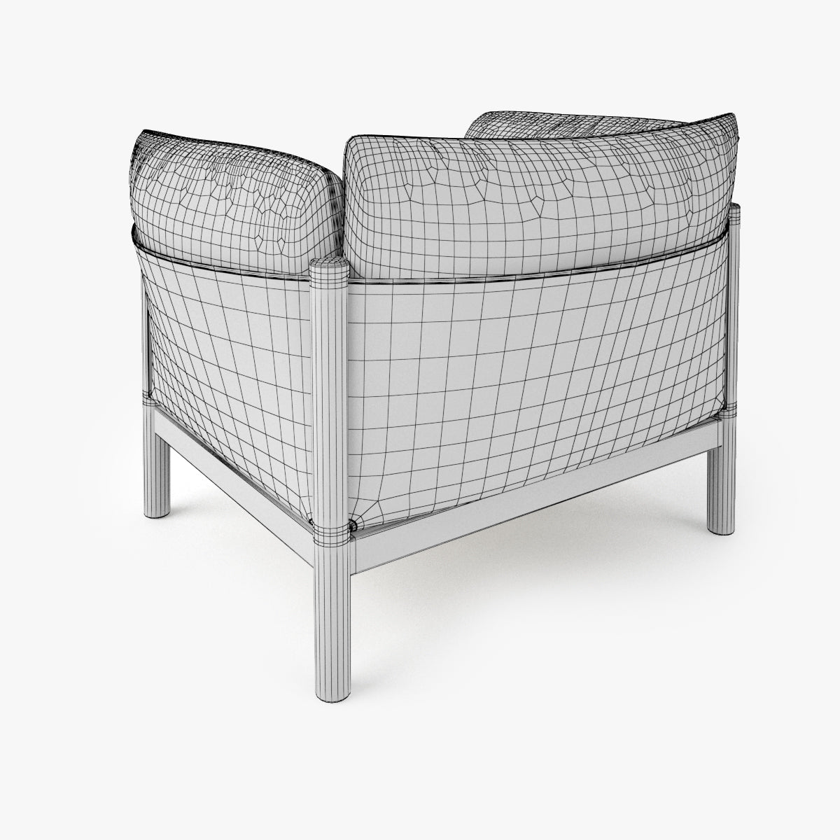 DePadova Yak Armchair 3D Model