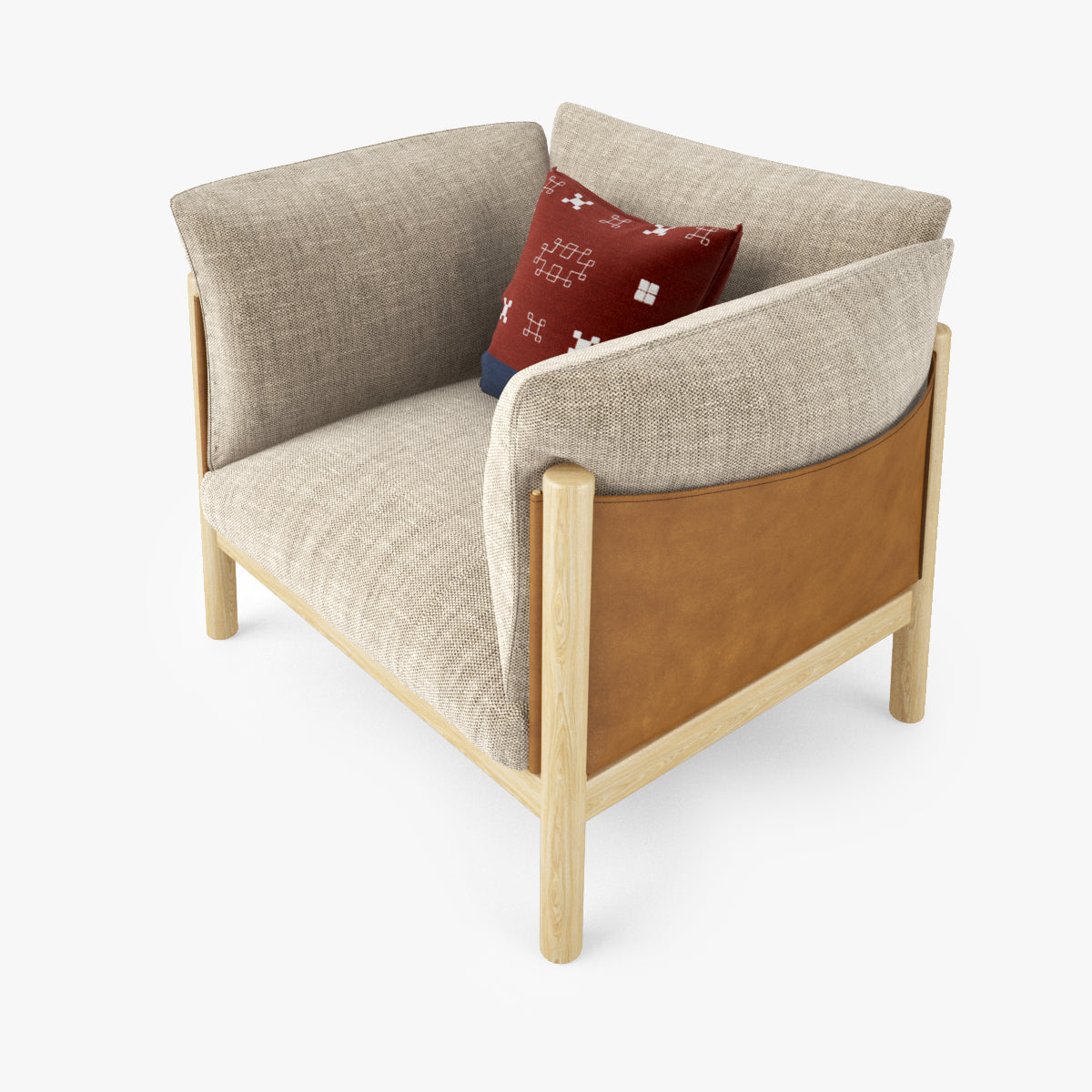 DePadova Yak Armchair 3D Model