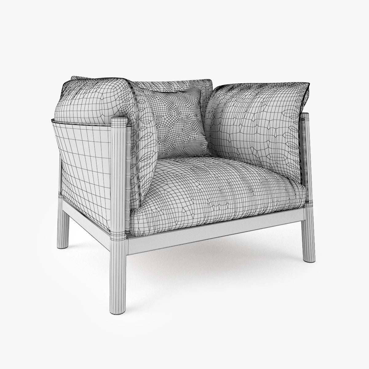 DePadova Yak Armchair 3D Model