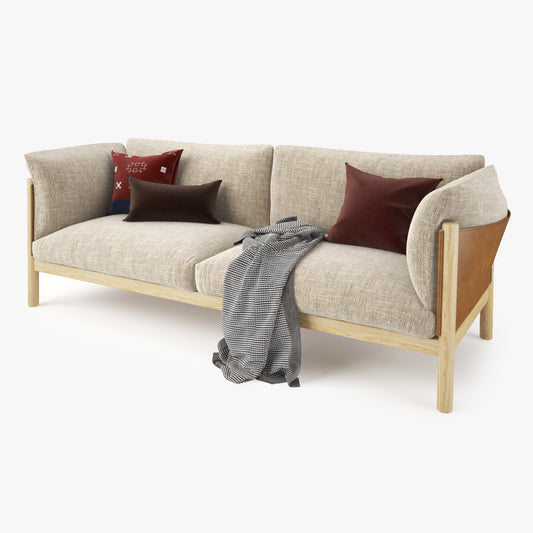 DePadova Yak Two Seater Sofa 3D Model