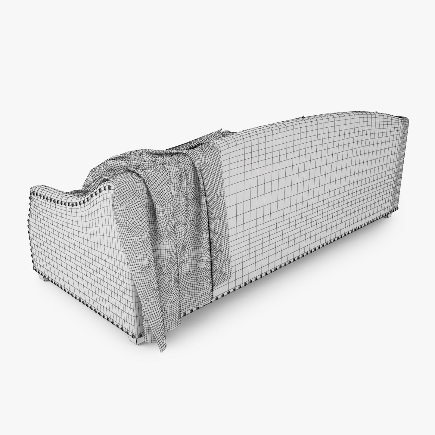 FREE Eichholtz Langford Sofa 3D Model