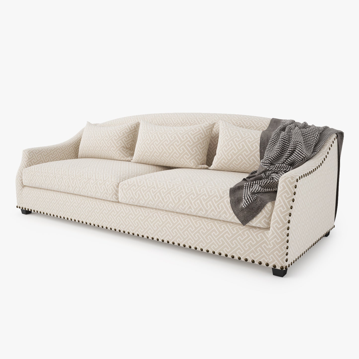 FREE Eichholtz Langford Sofa 3D Model