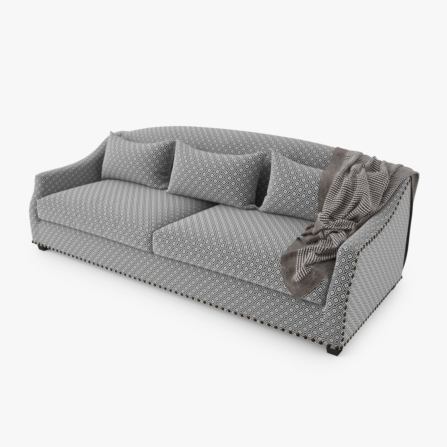 FREE Eichholtz Langford Sofa 3D Model