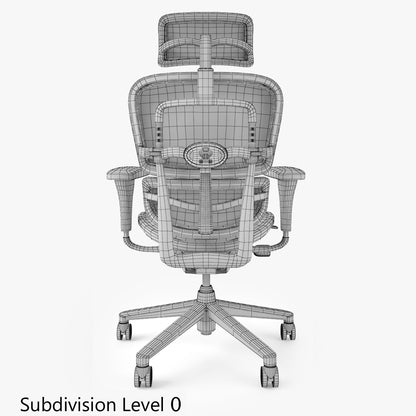 Raynor Ergohuman Office Chair 3D Model