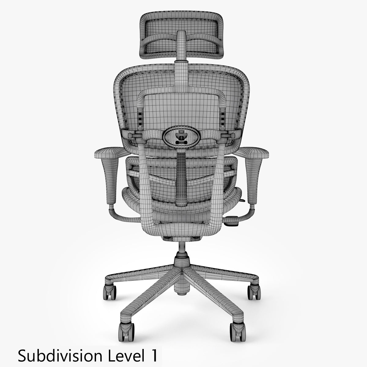 Raynor Ergohuman Office Chair 3D Model