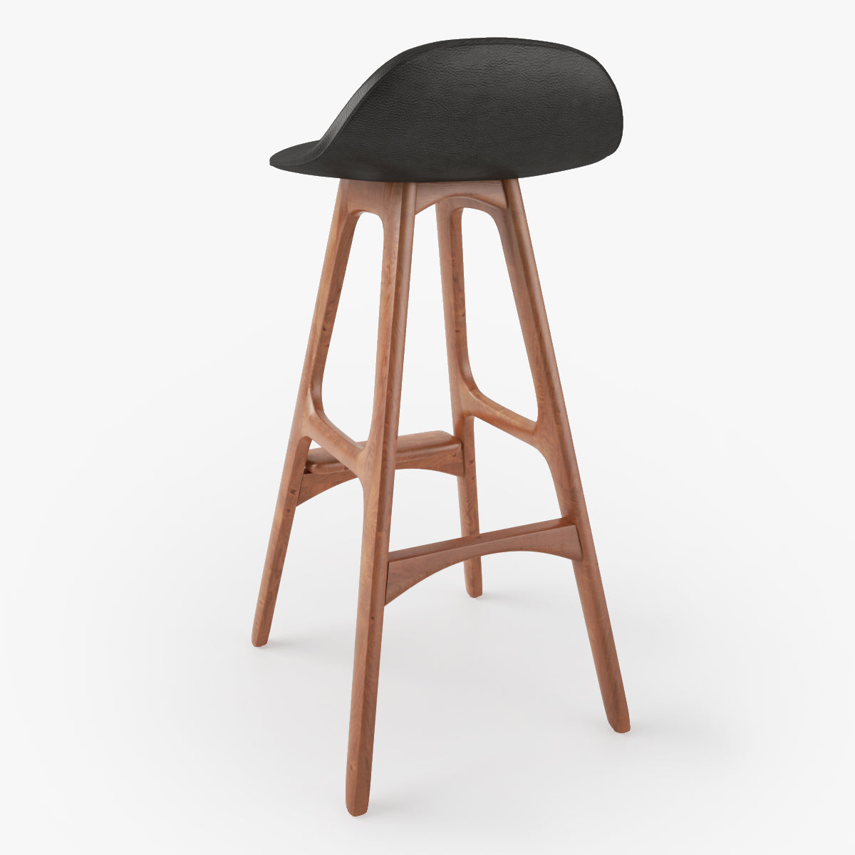 Erik Buch Bar Stool 3D Model