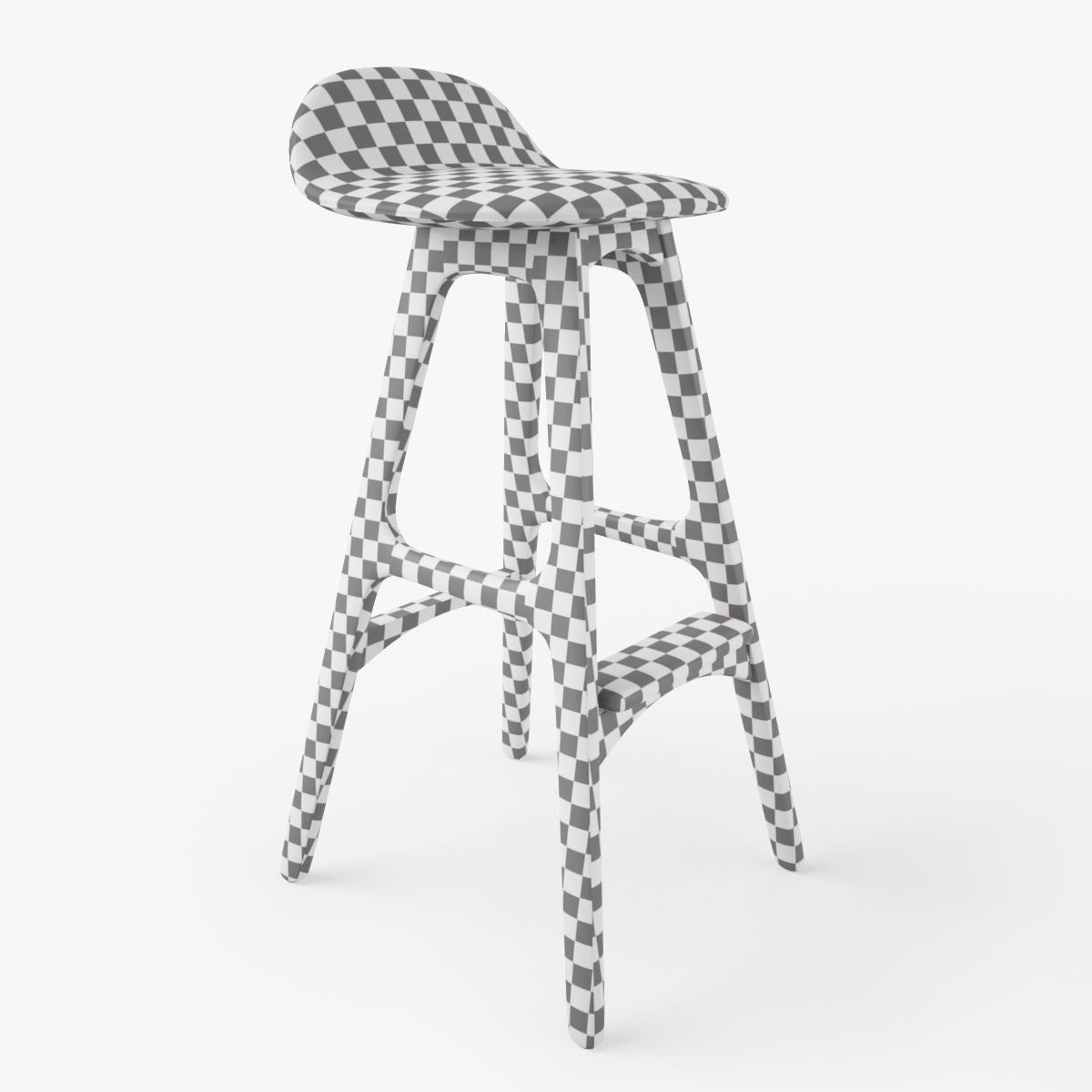 Erik Buch Bar Stool 3D Model
