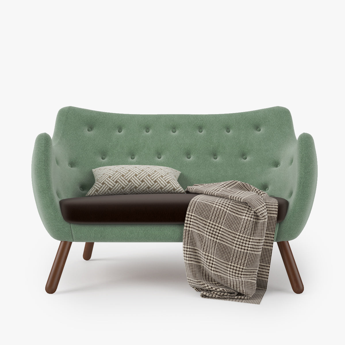 FREE Finn Juhl Poet Sofa 3D Model
