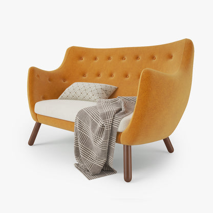 FREE Finn Juhl Poet Sofa 3D Model