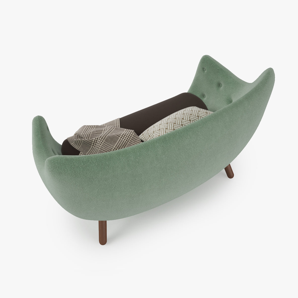 FREE Finn Juhl Poet Sofa 3D Model