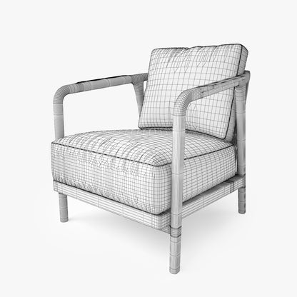 Flexform Crono Armchair 3D Model