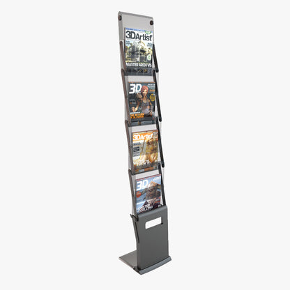 Folding Brochure Stand 2 3D Model
