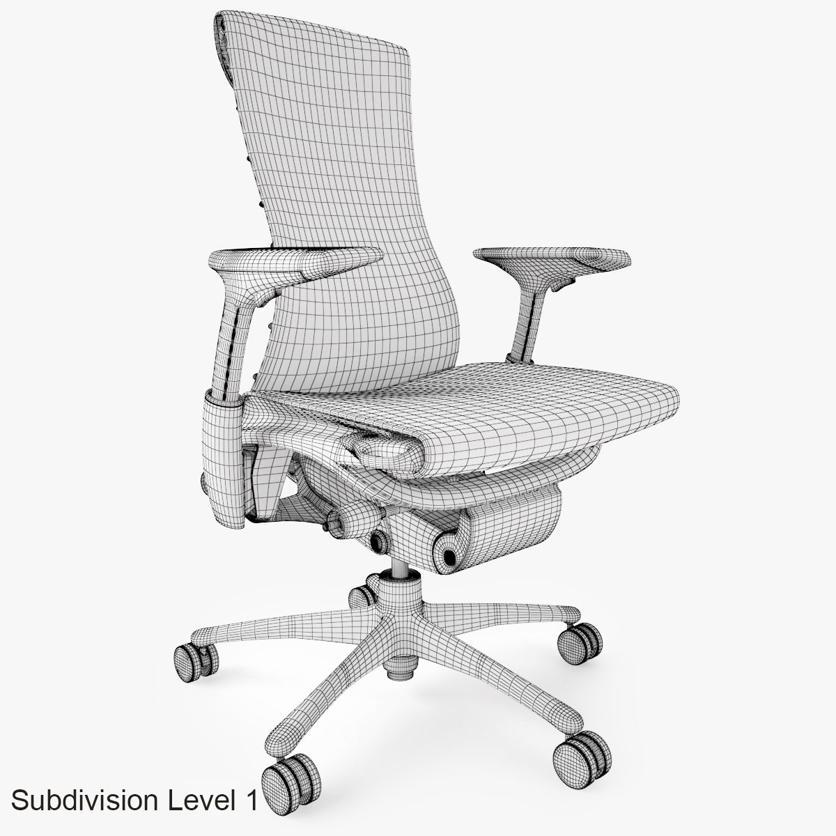 Herman Miller Embody Office Chair 3D Model