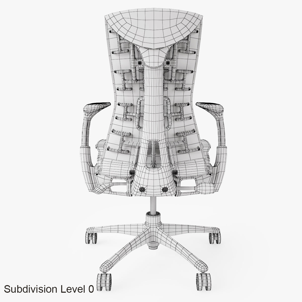 Top 5 Best Ergonomic Office Chairs 3D Model