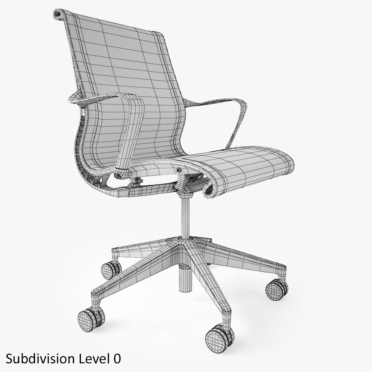 Herman Miller Setu Office Chair 3D Model