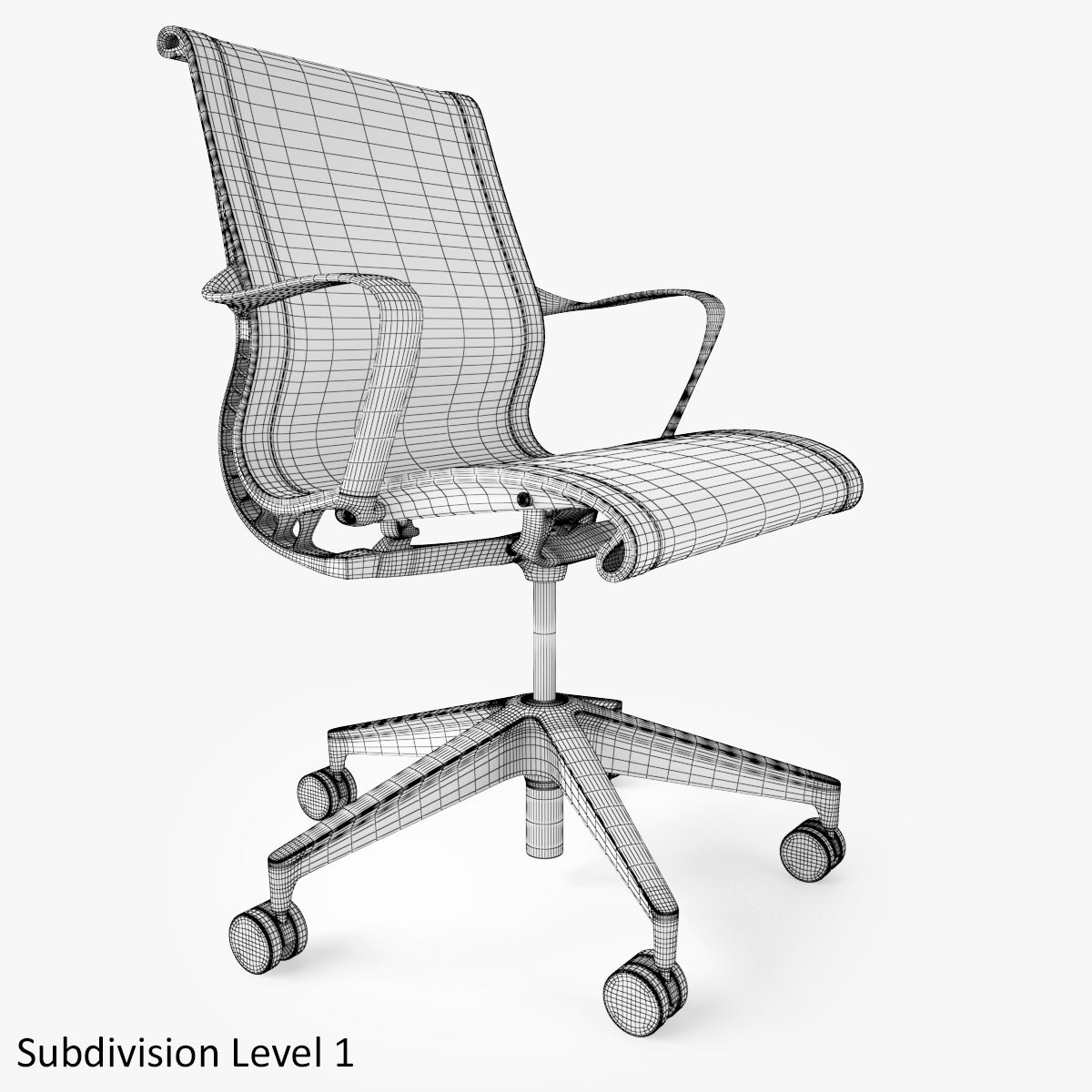 Herman Miller Setu Office Chair 3D Model