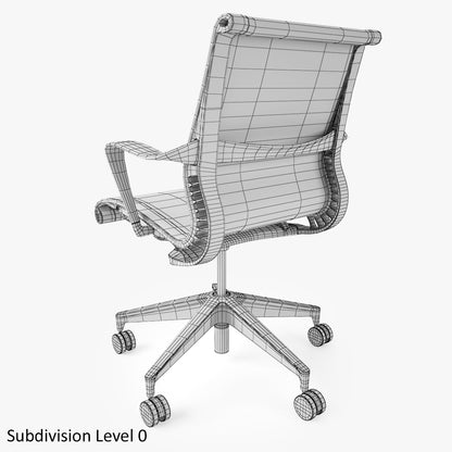 Herman Miller Setu Office Chair 3D Model