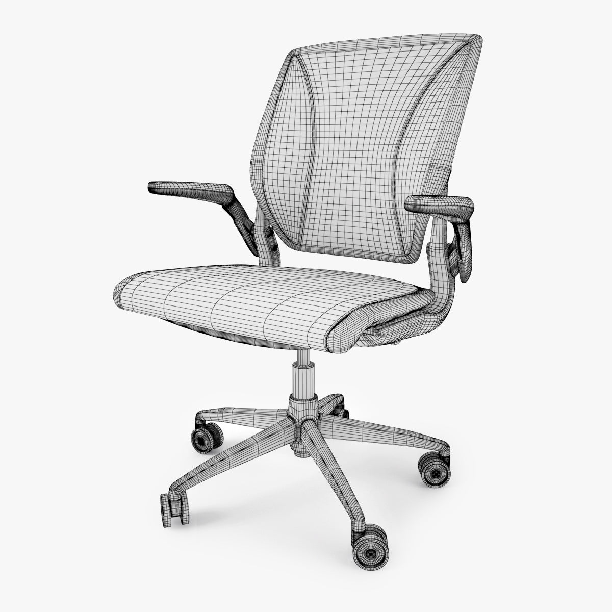 Top 5 Best Ergonomic Office Chairs 3D Model