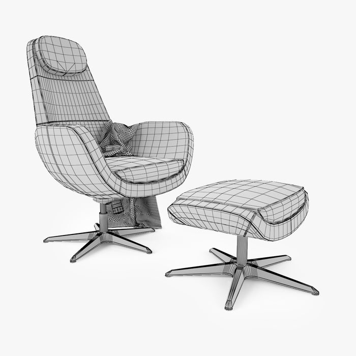 FREE IKEA Arvika Swivel Chair 3D Model