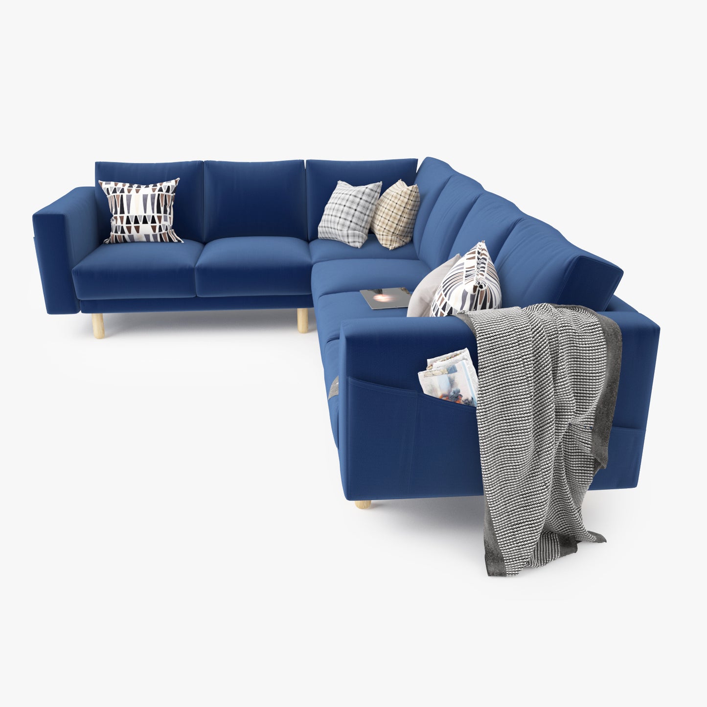 IKEA Morsborg Corner Sectional Sofa 3D Model