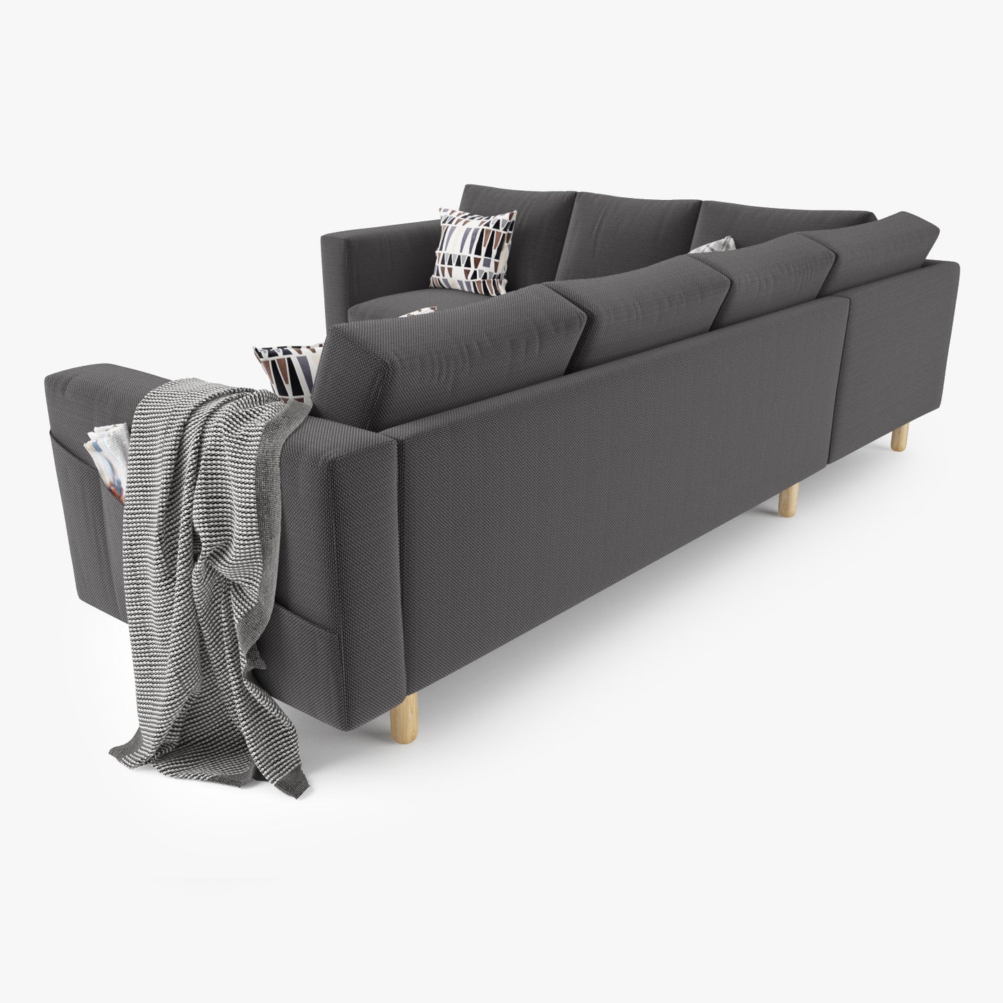 IKEA Morsborg Corner Sectional Sofa 3D Model