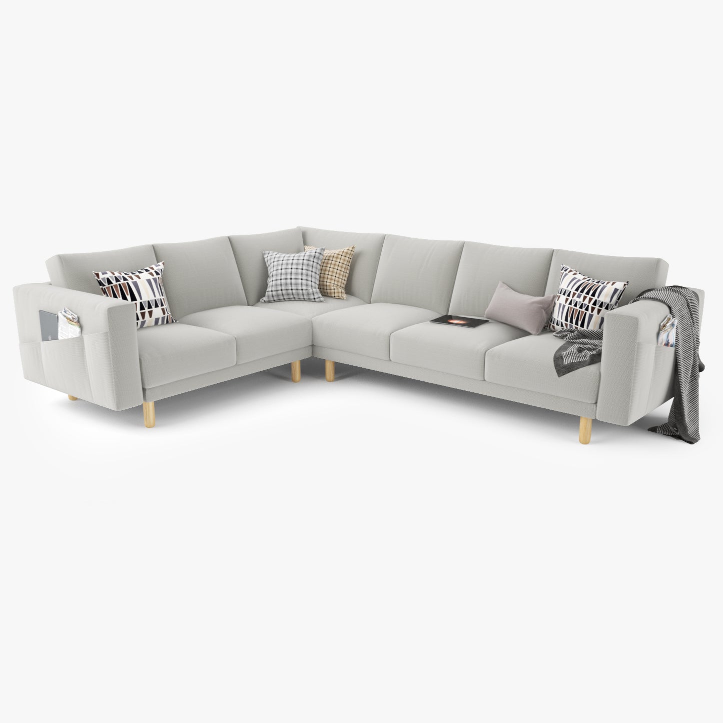 IKEA Morsborg Corner Sectional Sofa 3D Model