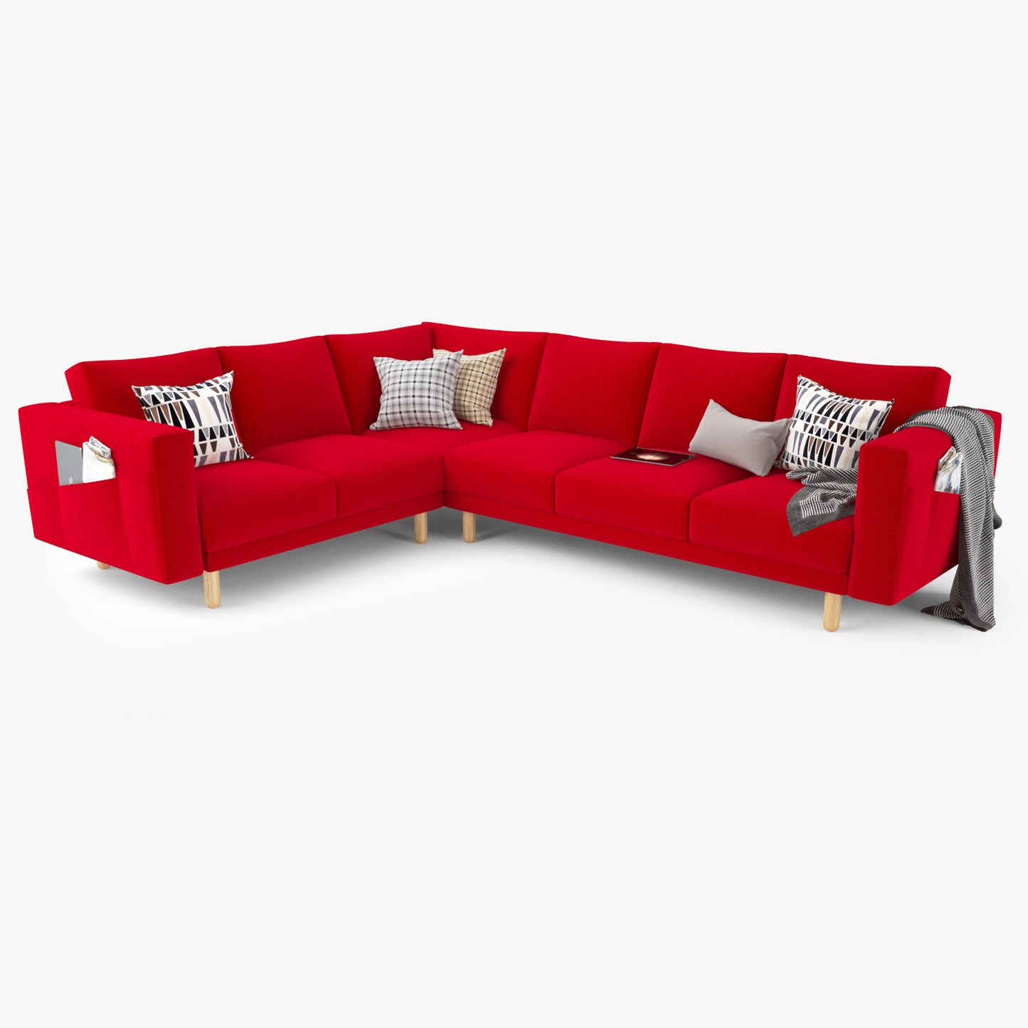 IKEA Morsborg Corner Sectional Sofa 3D Model