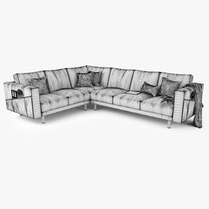 IKEA Morsborg Corner Sectional Sofa 3D Model