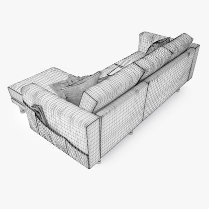 IKEA Morsborg Corner Sofa 3D Model