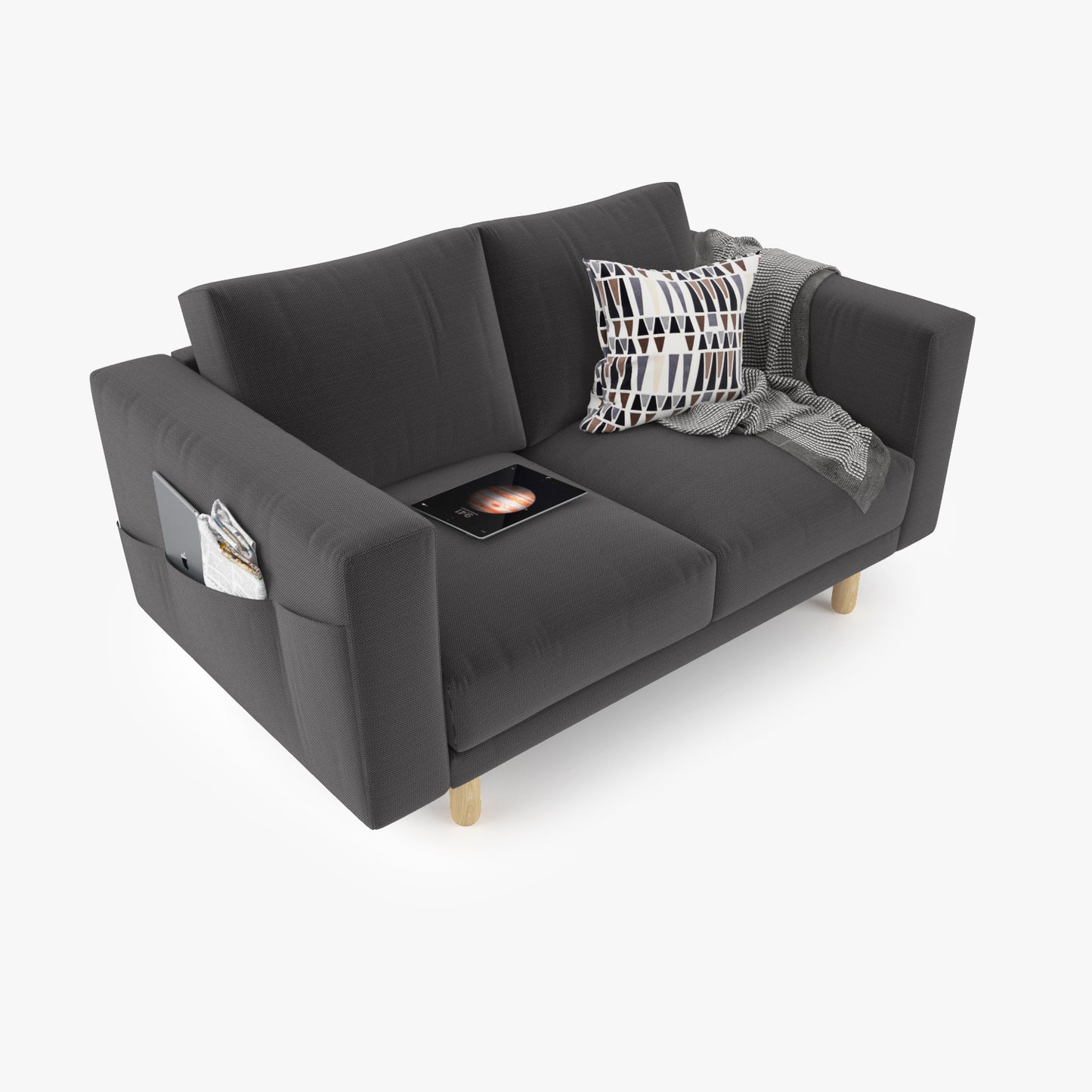 IKEA Morsborg Loveseat Sofa 3D Model