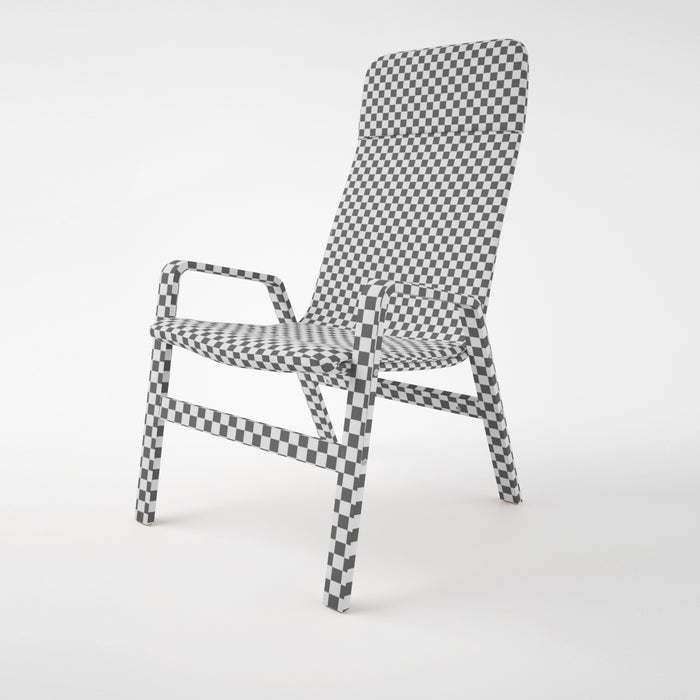 IKEA Nolbyn Chair and Nolmyra Armchair 3D Model