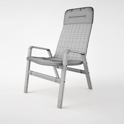 IKEA Nolbyn Chair and Nolmyra Armchair 3D Model