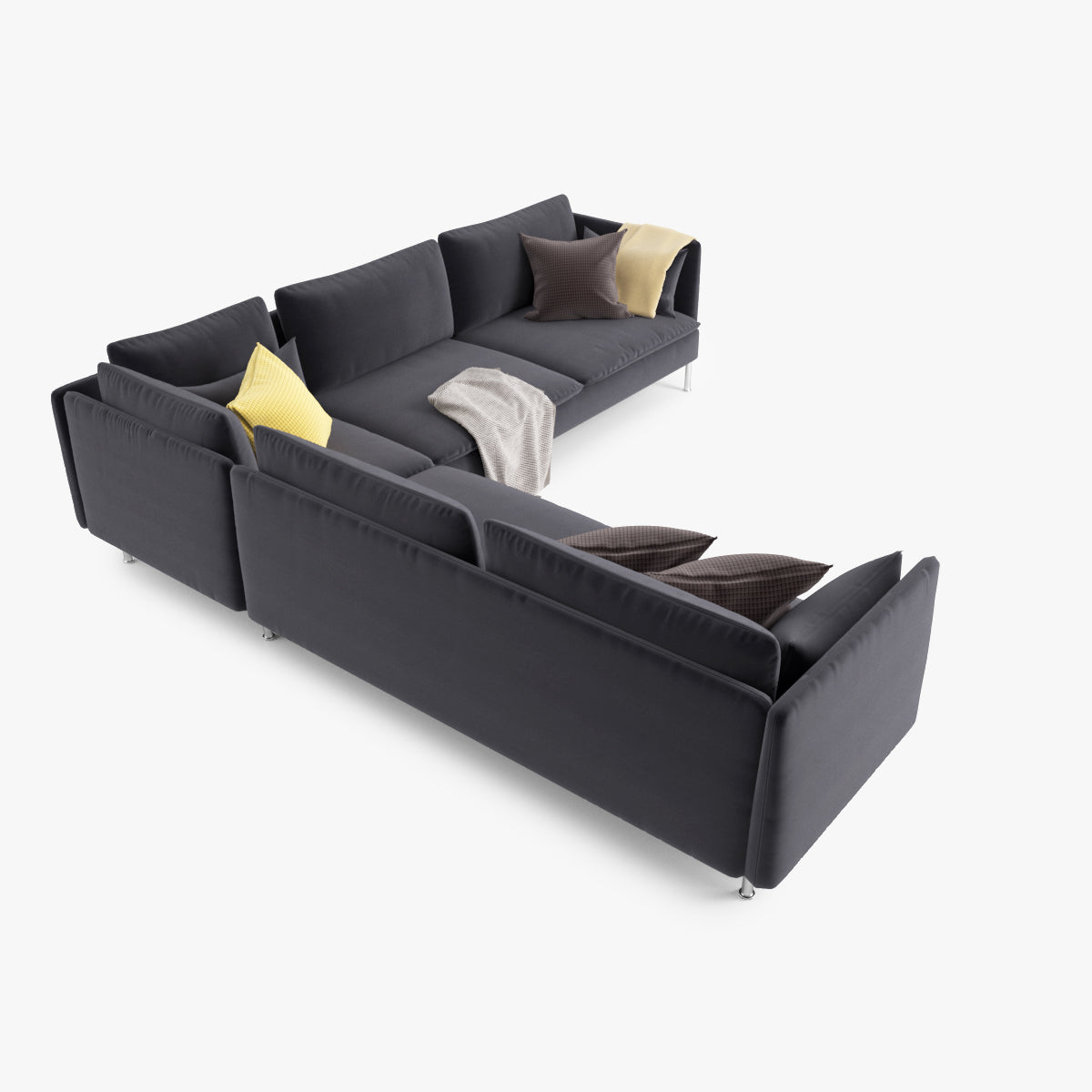 IKEA Soderhamn Corner Sofa 3D Model