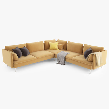 IKEA Soderhamn Corner Sofa 3D Model