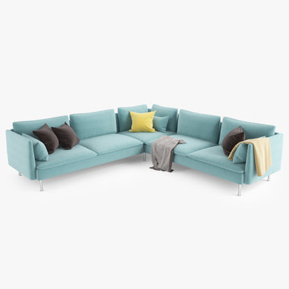 IKEA Soderhamn Corner Sofa 3D Model