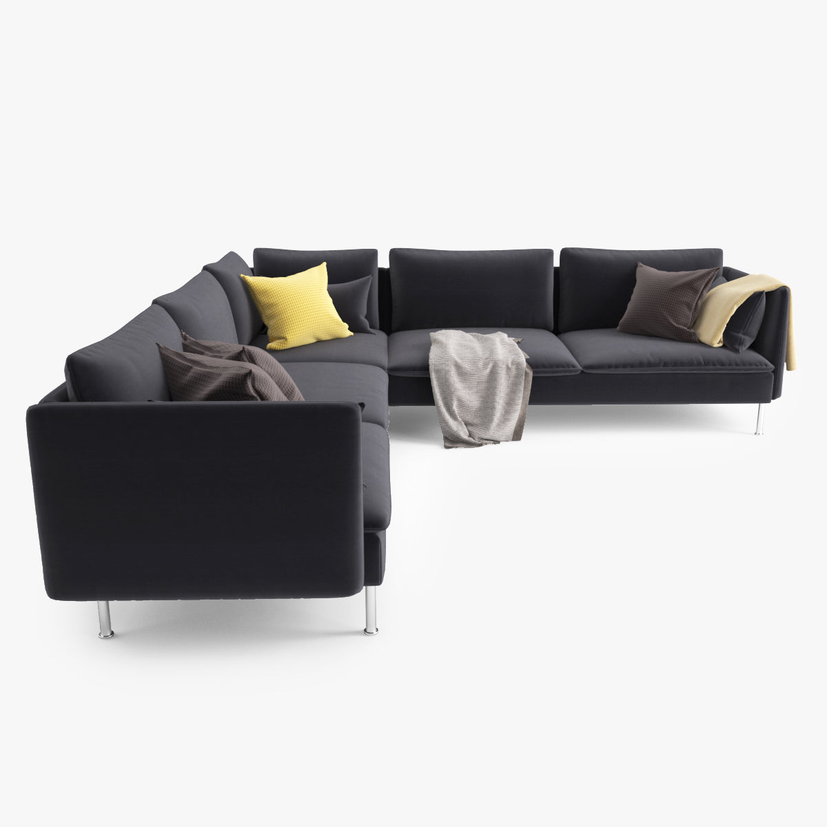 IKEA Soderhamn Corner Sofa 3D Model