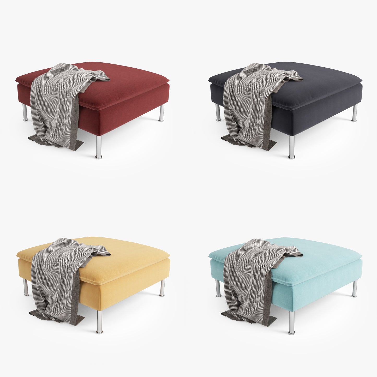 IKEA Soderhamn Sofa Series 3D Model